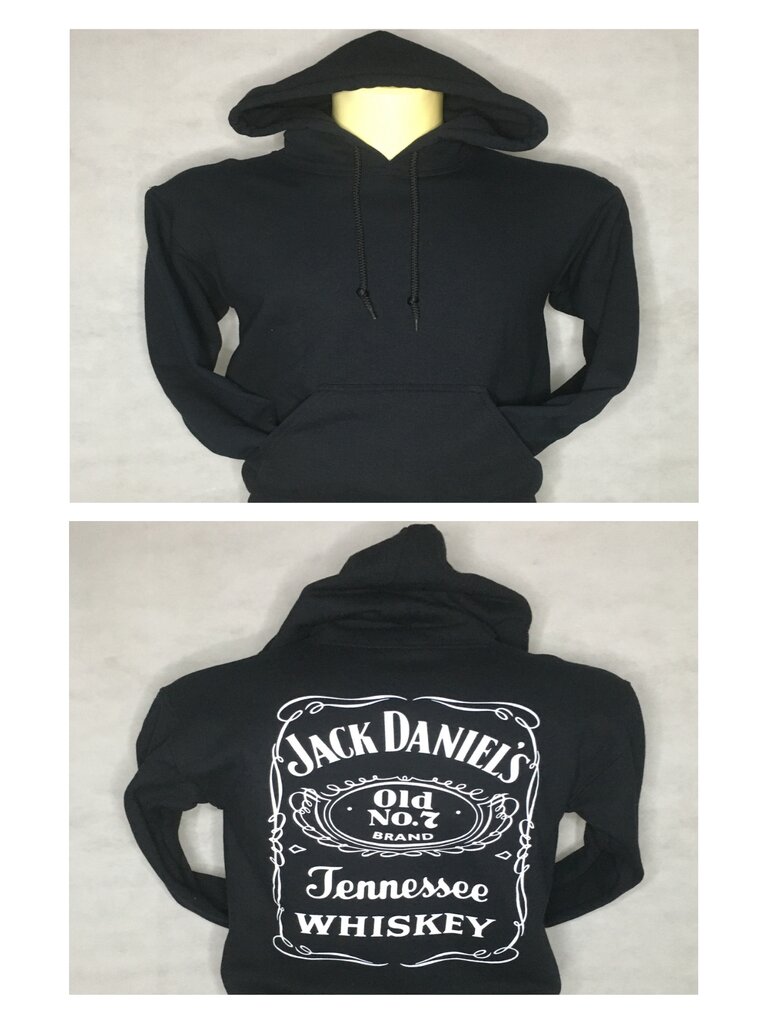 Felpa con cappuccio e tasca unica per uomo o donna Jack Daniel's