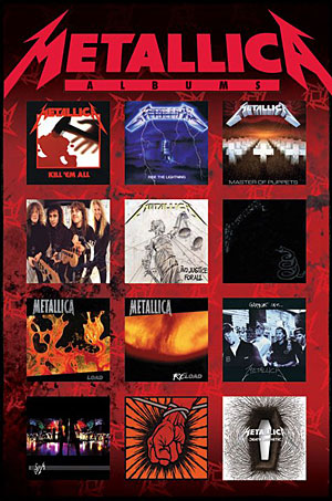 METALLICA - ALBUMS