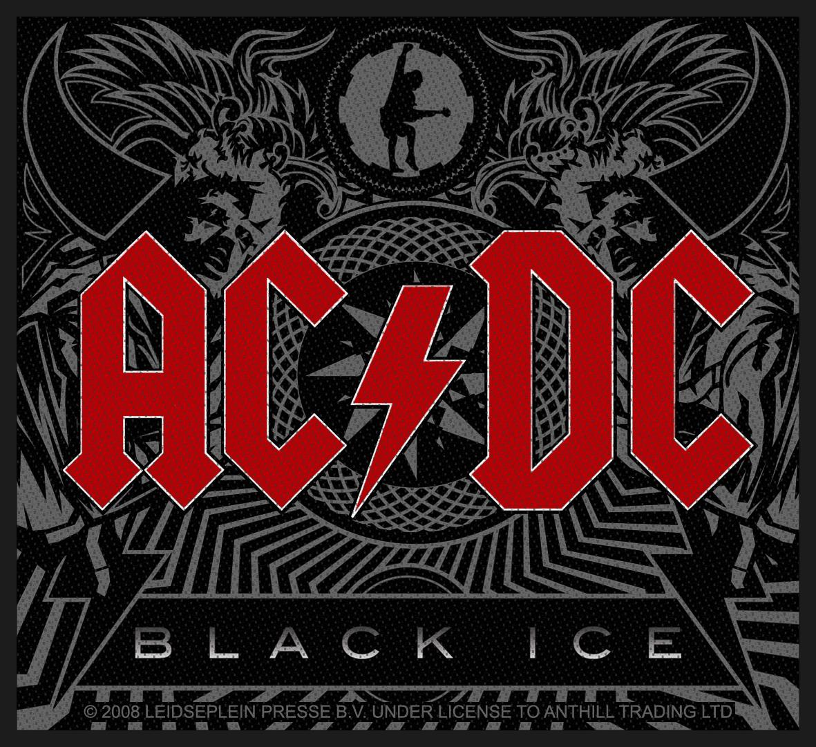 TOPPA-PATCH UFFICIALE AC/DC (Black Ice)